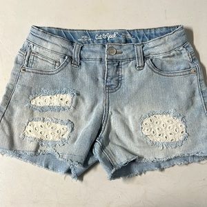 Cat & Jack girls shorts size L 10/12.